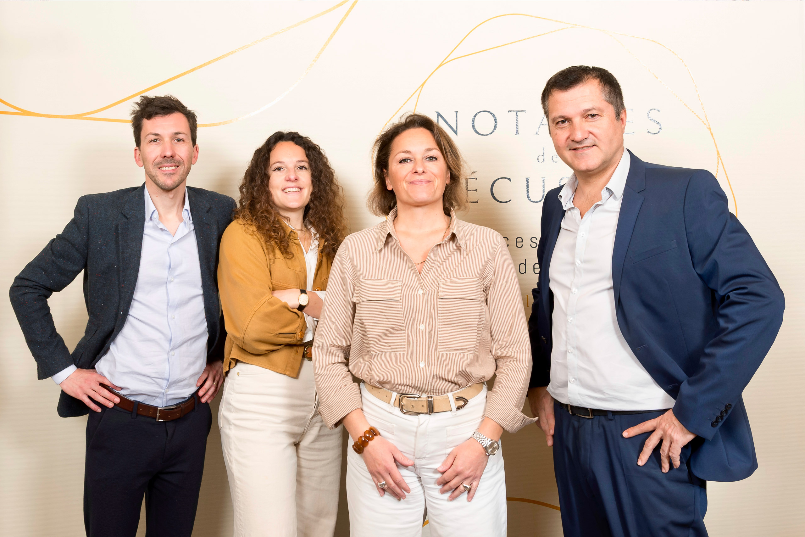 Quatre notaires associés de l'Ecusson